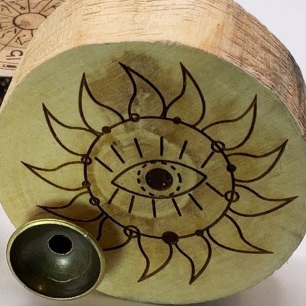 Wood sphere stand/holder